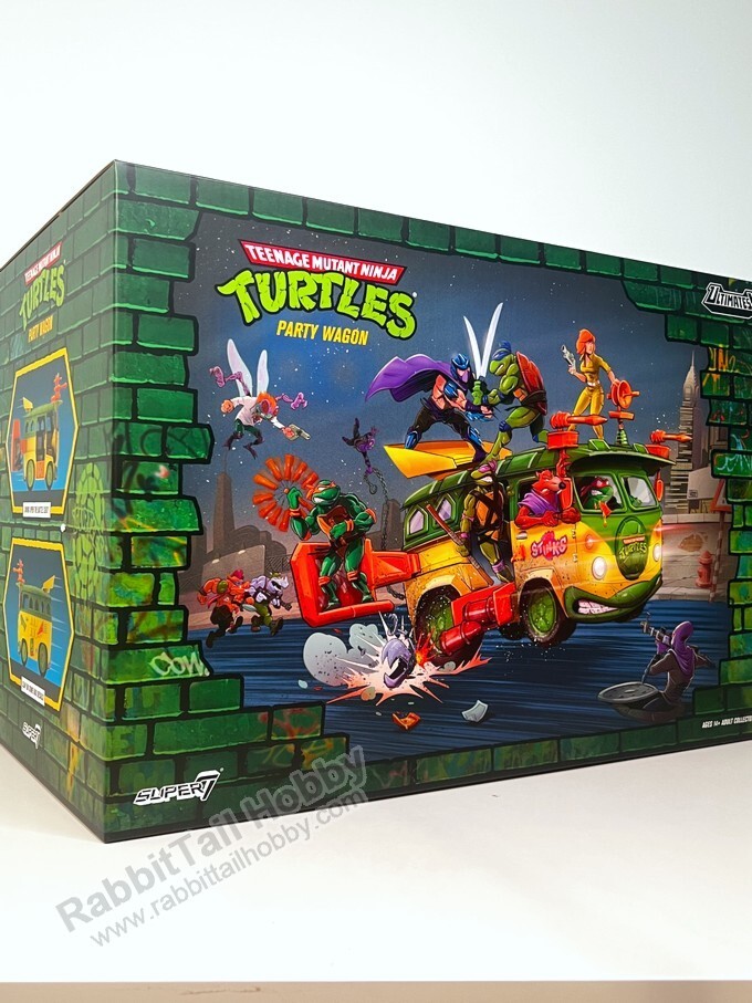 SUPER7 Teenage Mutant Ninja Turtles ULTIMATES! Party Wagon