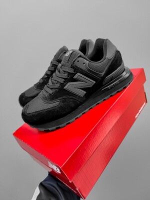 New Balance 574 Men / color: Black [Free Ship]