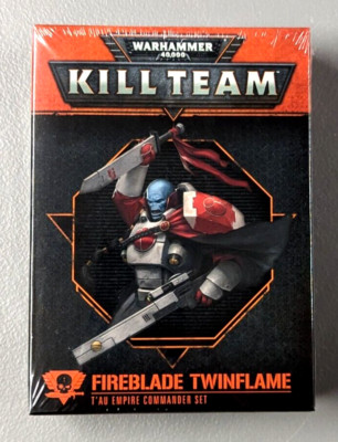 Warhammer 40k: Kill Team - FIREBLADE TWINFLAME T'au Empire Commander Sealed New