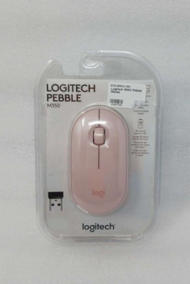 Logitech Pebble M350 Wireless Optical Mouse Pink