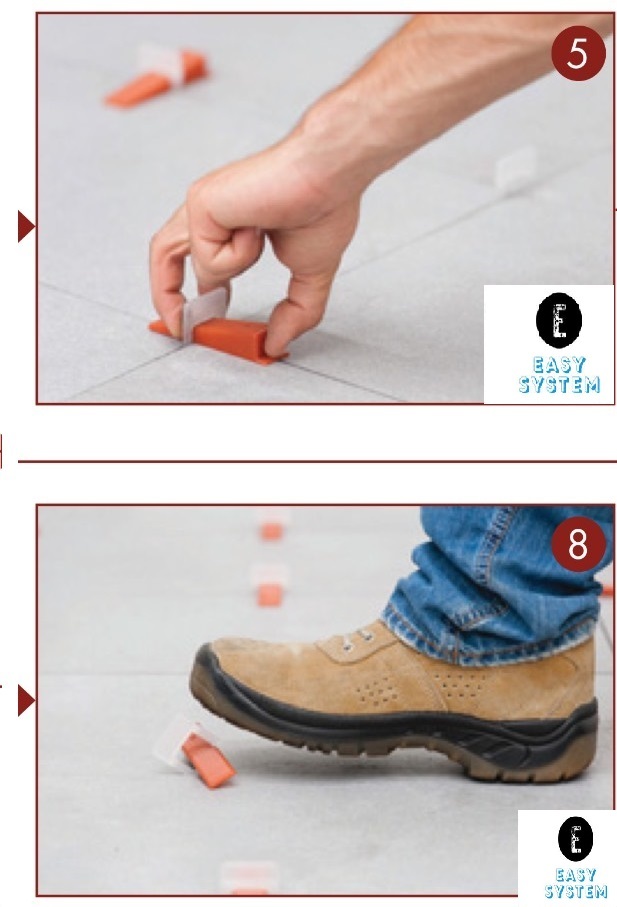 2MM Grout Spacer Flooring Tile Leveling Spacer System Construction eBay