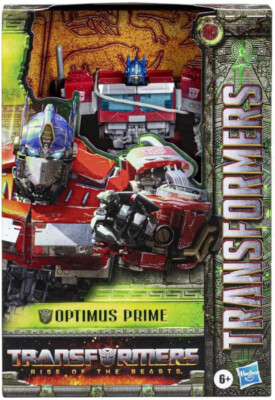 Transformers Aufstieg der Bestien Voyager Figur Optimus Prime Hasbro     NEU 