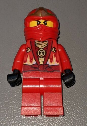 Lego Ninjago Kai Rebooted ZX Minifigure hood Red Ninja Minifig figure guy EUC Lego Ninjago Kai Rebooted ZX Minifigure hood Red Ninja Minifig figure guy EUC