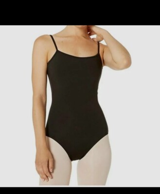 Bloch Women's Black Sleeveless Leotard One Piece Size S