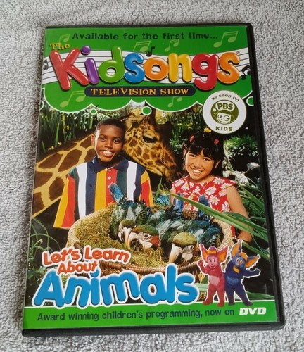 Kidsongs Let's Learn About Animals DVD PBS Kids 872322006134
