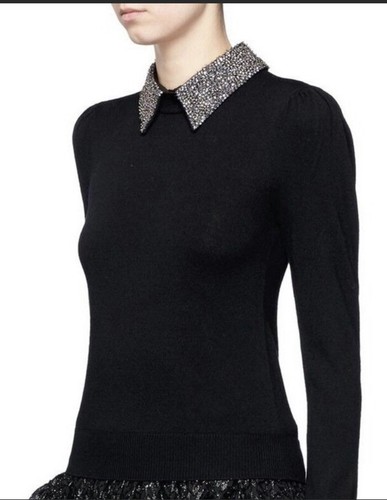 【新品未使用】Bibiy. EMILIA COLLAR KNIT BLACK BIBIY. MADE | EMILIA COLLAR KNIT BLACK｜Bibiy.