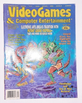 Video Games and Computer Entertainment Magazine April 1993