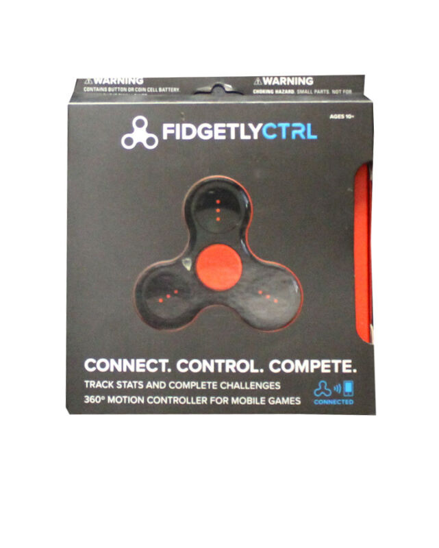 Fidgetly CTRL App-Enabled 360 Motion Game Controller Black/Red(Orange)