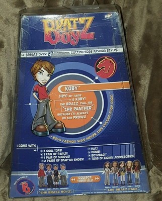 NIB Bratz Boyz Nu Cool Koby Doll Collection MGA Rare Collectable Doll NRFB