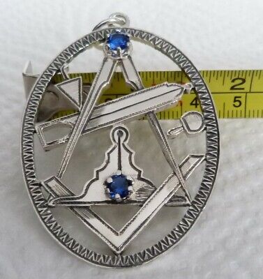  Silver Masonic Pendant. Freemasonry