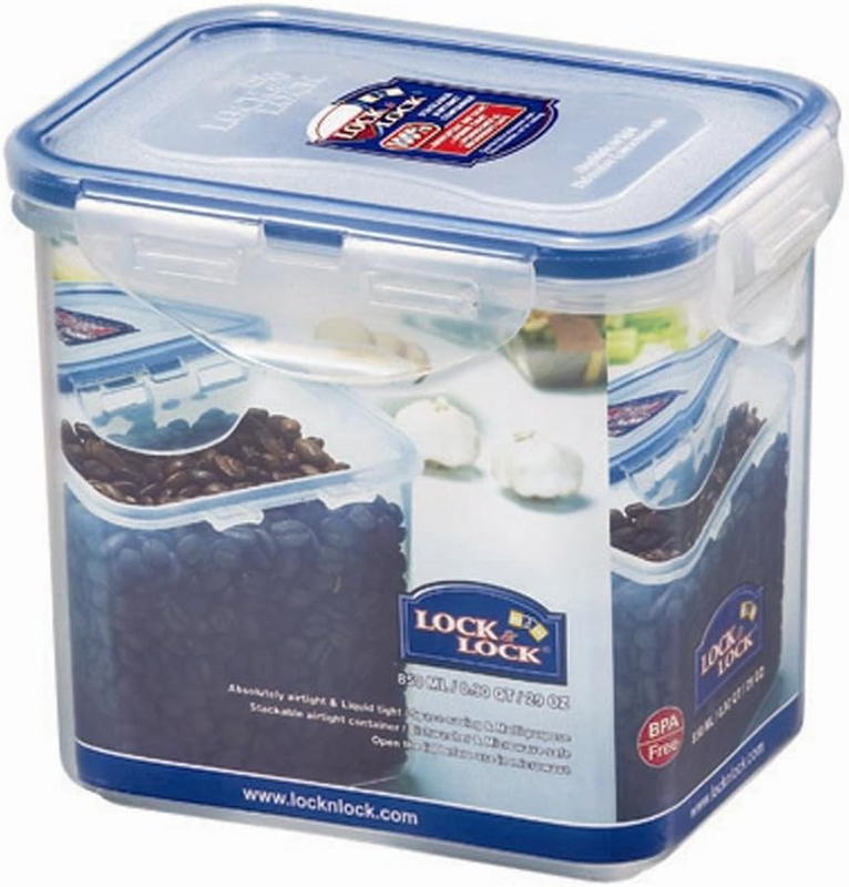 (Pack of 4) Lock&Lock  Container, Tall, HPL808, 3.5-Cup, 29-Oz