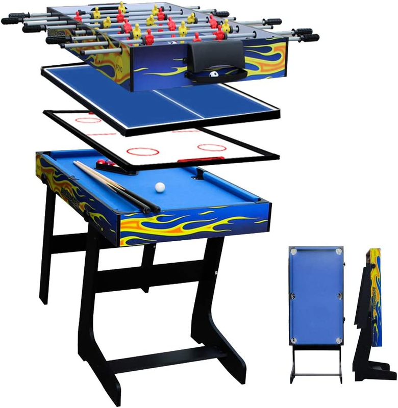 Set, 48" Mini Foosball, Ping Pong, Pool Tabl