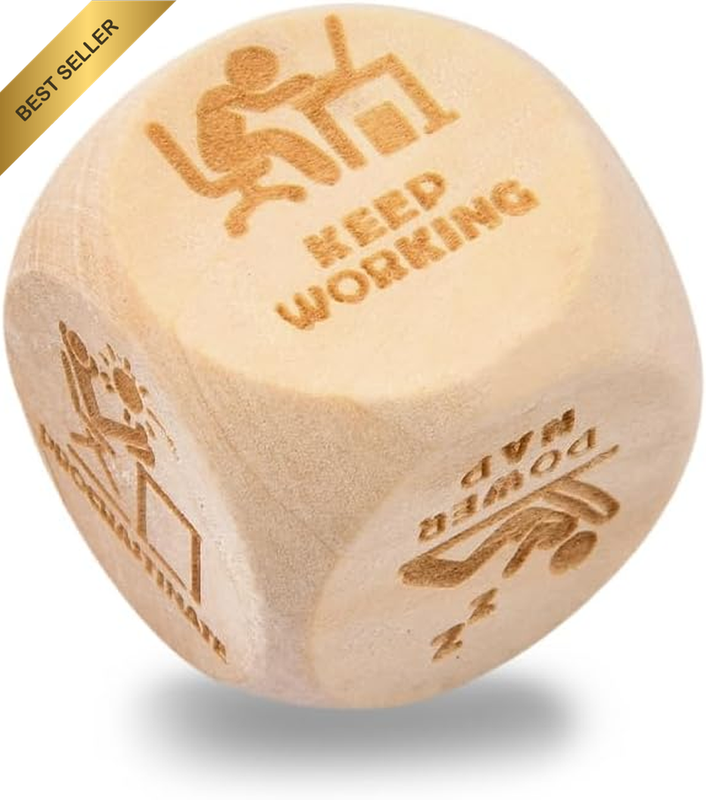 Activity Dice for Adults Working Decision Dice Christmas Birthday Gifts for Men