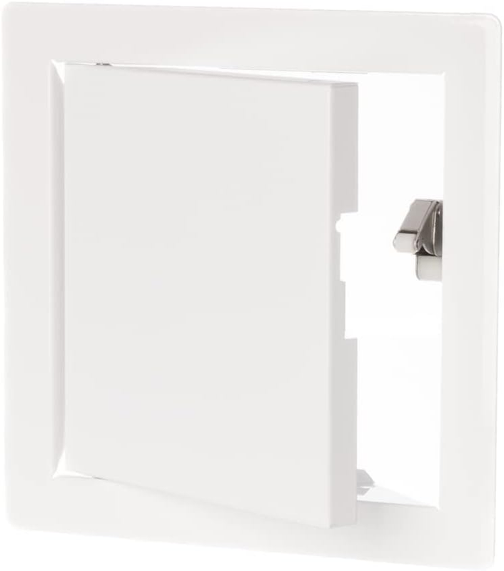 Metal White Access Panel 150mm x 150mm Inspection Door 6" x 6 Inch Vision Hatch