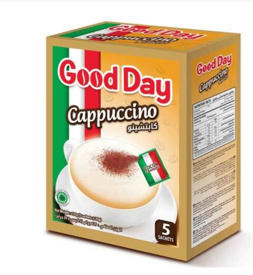 Good Dayバニララテ 3 イン 1 インスタント・コーヒー(120袋入り