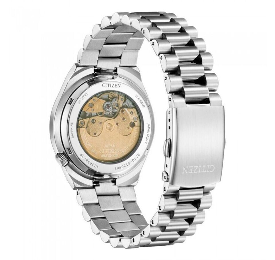 Pre-owned Citizen Tsuyosa Nj0151-88z Automatic Sapphire Stainless Steel