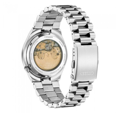Pre-owned Citizen Tsuyosa Collection Nj0151-88w Automatic Sapphire Men's Watch Usus