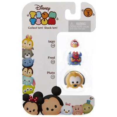 New Disney Tsum Tsum Stackable Figures 3-Pack **You choose**