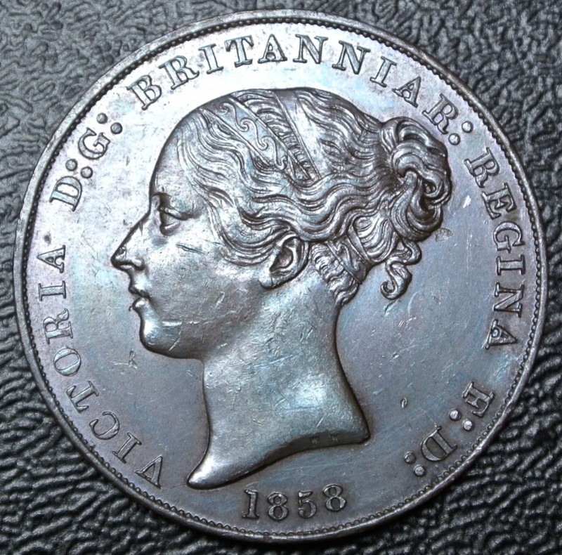 1858 STATES OF JERSEY - 1/13 SHILLING - COPPER - Queen Victoria