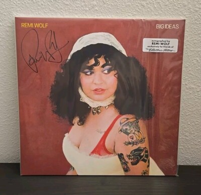 REMI WOLF Big Ideas Vinyl LP SIGNED JACKET Autographed [SHIPS NOW!!!]     