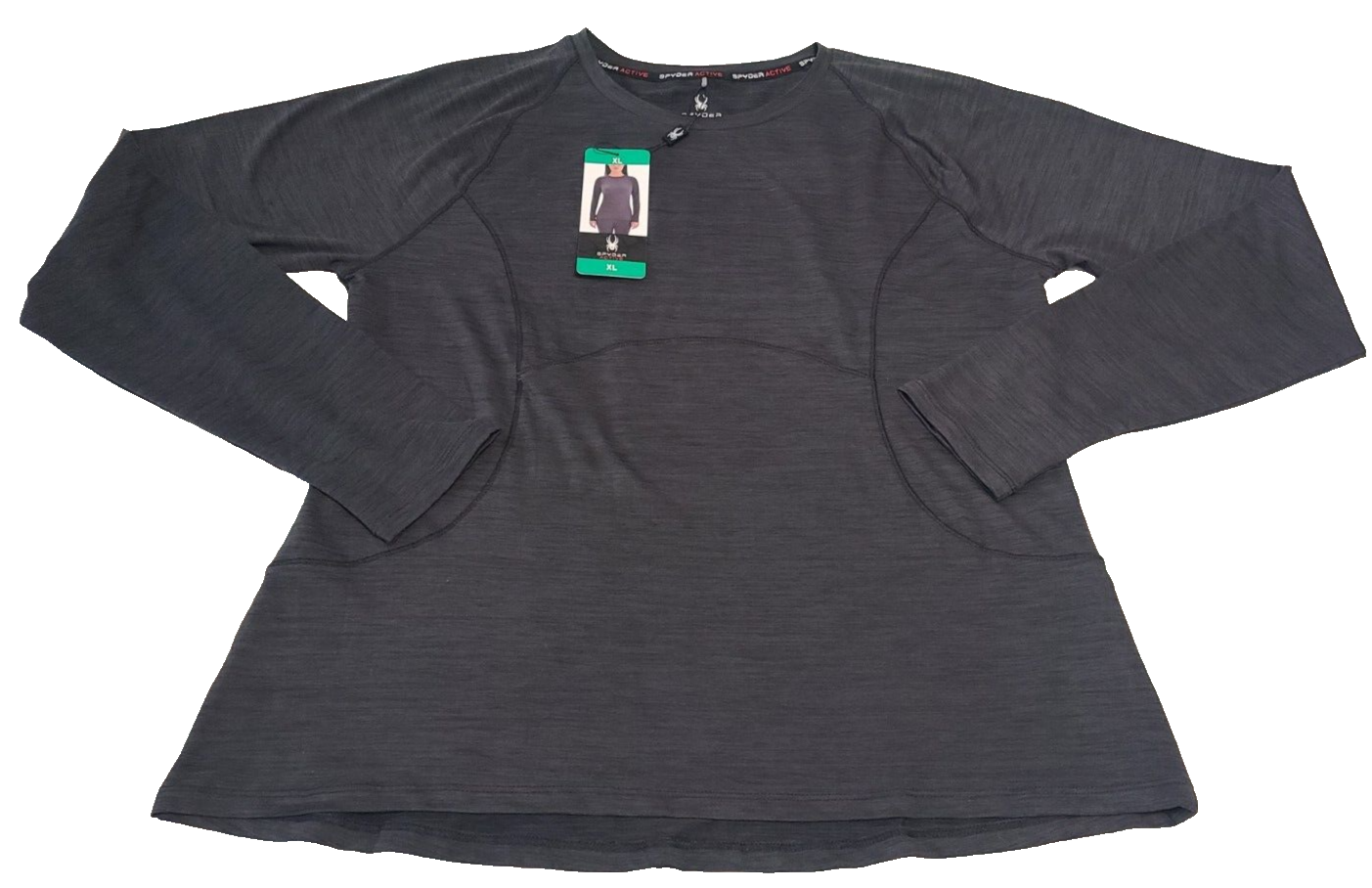 Spyder Women's Long Sleeve Brushed Soft Active Top Shirt Spyder Women's Long Sleeve Brushed Soft Active Top Shirt