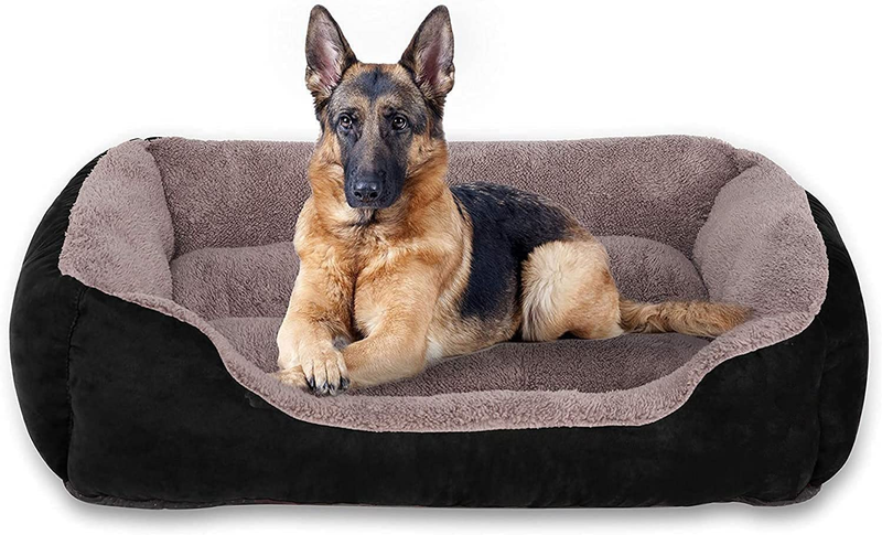 Dog Beds for Large Dogs, Washable Large Pet Dog Bed Sofa Fir