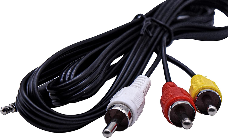 AV Audio Video Cable/Cord Compatible with Canon VIXIA HG21, VIXIA HV20, VIXIA HV