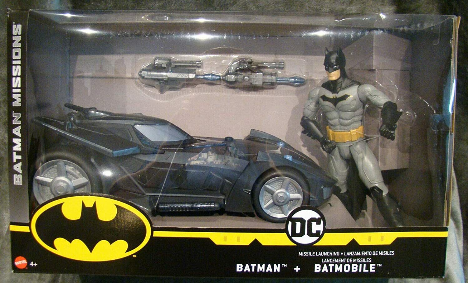 ミニカー BATMOBILE with Hidden Missile Launcher Batmobile with Hidden Missile Launcher. The New Natman