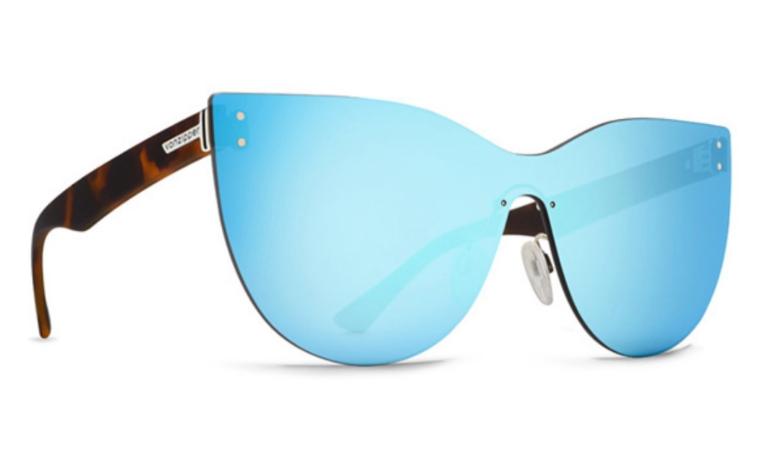 VonZipper ALT QUEENIE  Sunglasses tortoise satin / sky chrome SMFFLAQU-ATK