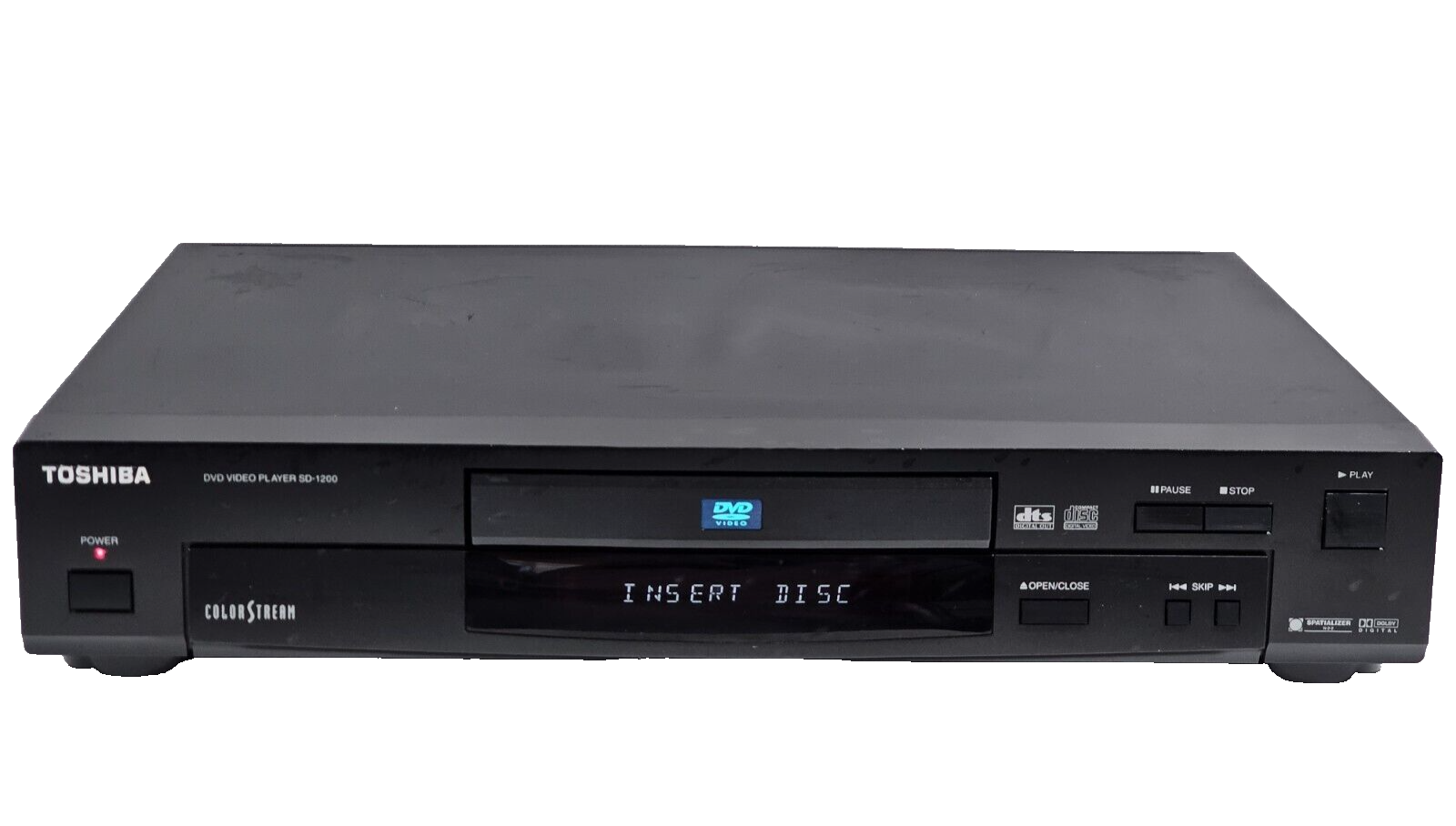 DVD ゆずり葉 Toshiba DVD Video Player model SD-1200 ~Remote Included | eBay