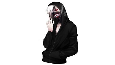Anime tepe kaneki ken mask guy tokyo Playmat Gaming Mat