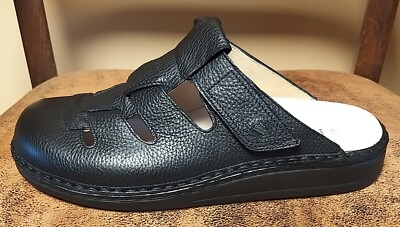 Finn Comfort Kairo Clog schwarz Bison Klett für geschwollene Füße ähnlich Amalfi