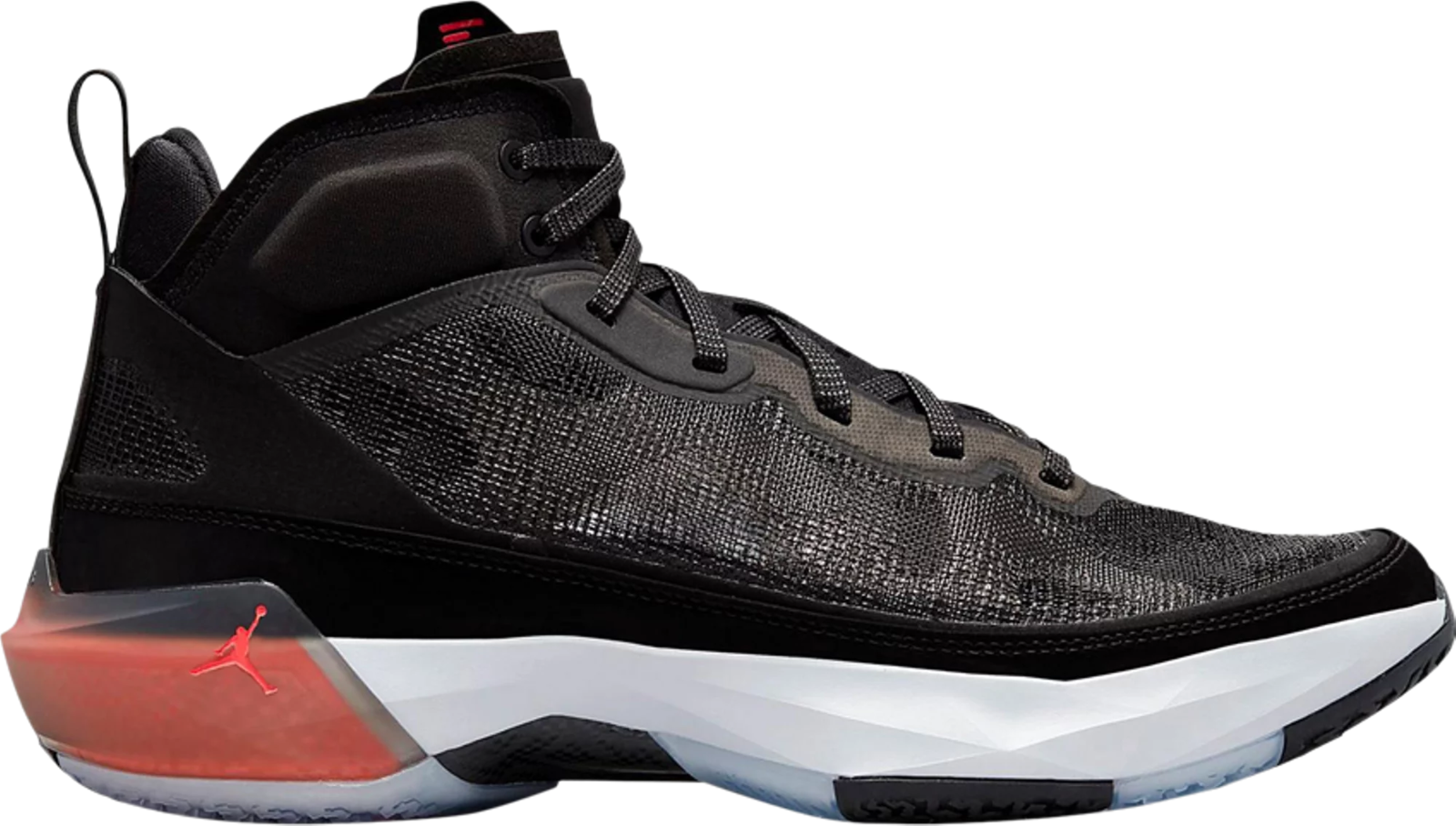 

Мужские кроссовки Nike Air Jordan XXXVII 37 Hot Punch Red White DD6958-091 10, Черный, Air Jordan 37
