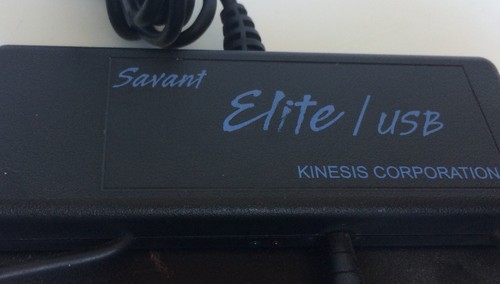 Kinesis Savant Elite USB Programmable Triple Foot Pedal Angled