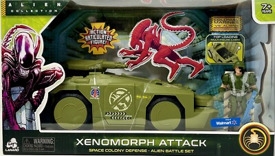 NEW Alien Collection Xenomorph Attack - Space Colony Defense Alien Battle Set