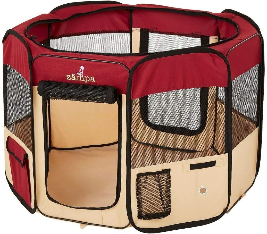 Pet Playpen Foldable Portable Dog/Cat/Puppy Kennel for ...