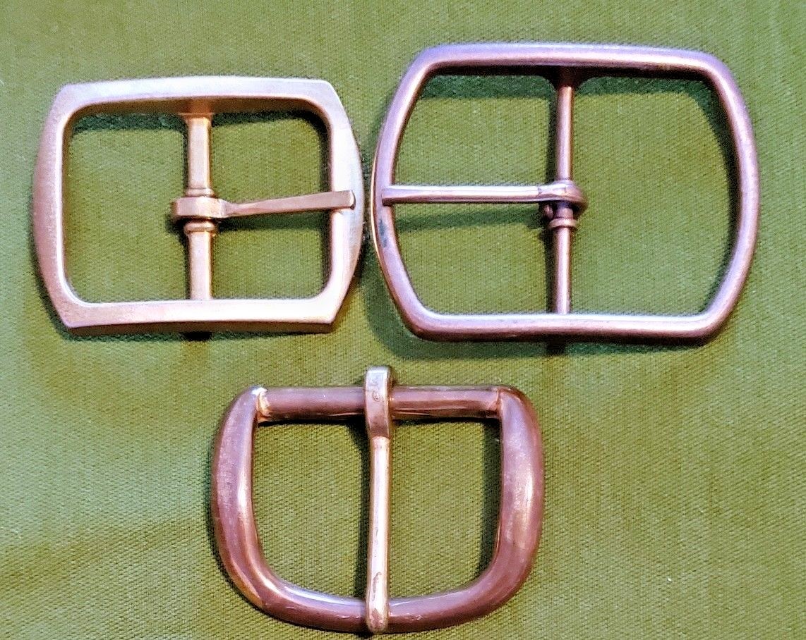 Lot of 6 Replacement Belt Buckles