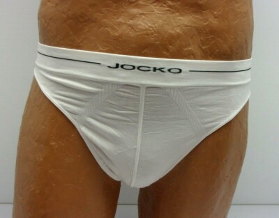 Jocko Men's Tony Thong S/M & L/XL White J-200 318IM 