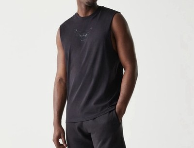 New Era - NBA Chicago Bulls Graphic  Tank Top T-SHIRT Gr M Neu