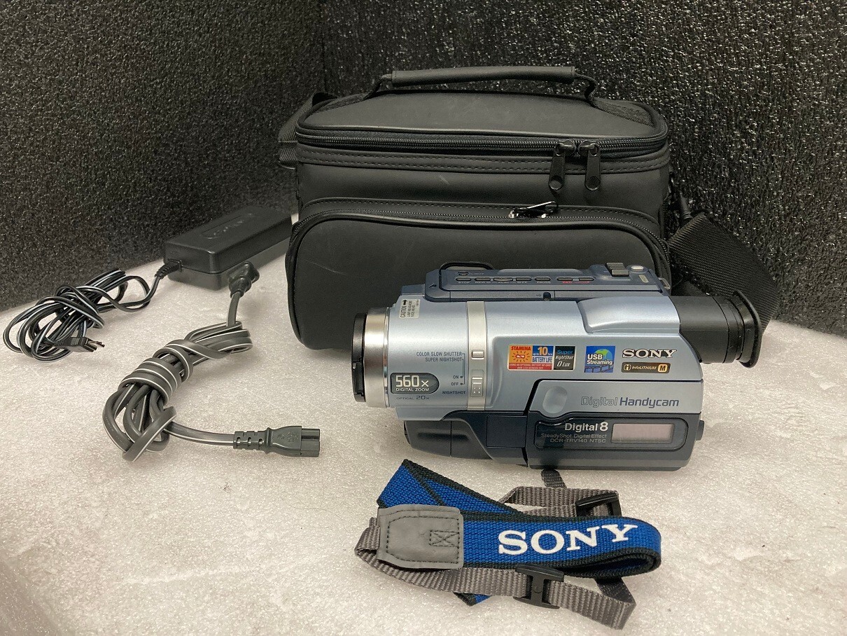 【動作OK】ナイトショットok SONY Handycam　DCR-TRV18 Sony NTSC Handycam Camcorder Standard8/Hi8/Digital8 Video