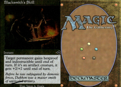 MTG - MH2 - Blacksmith's Skill - Retro Frame Foil Etched  - Common