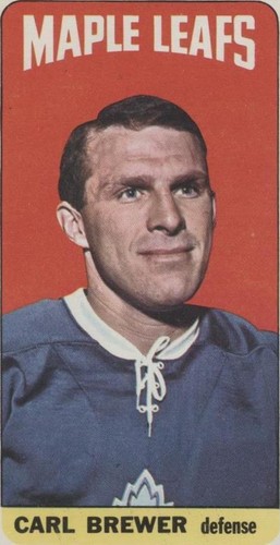 1964-65 Topps - Carl Brewer #75