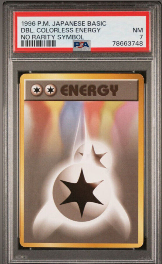 Double Colorless Energy PSA 7
