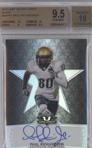 2014 Leaf Valiant Paul Richardson #BA-PR1