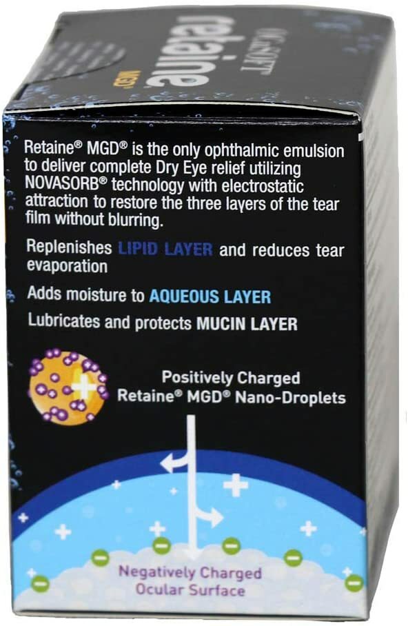 OCUSOFT RETAINE MGD - COMPLETE DRY EYE RELIEF - 30 SINGLE DOSES - EXP. 5/2026
