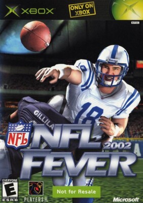 NFL Fever 2002 - Original Xbox Game - Game Only
