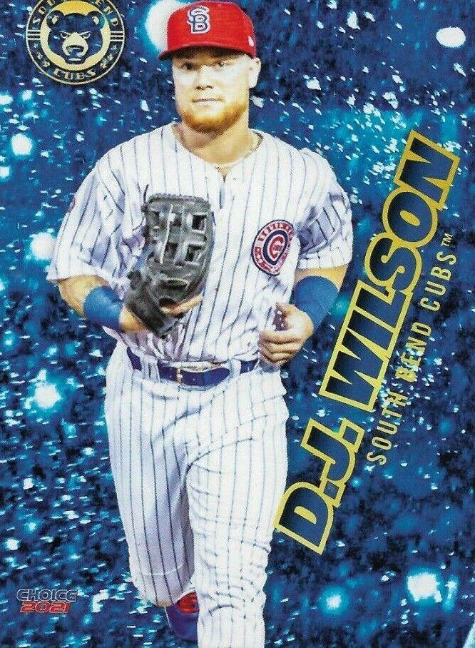 2021 Choice South Bend Cubs - D.J. Wilson #32