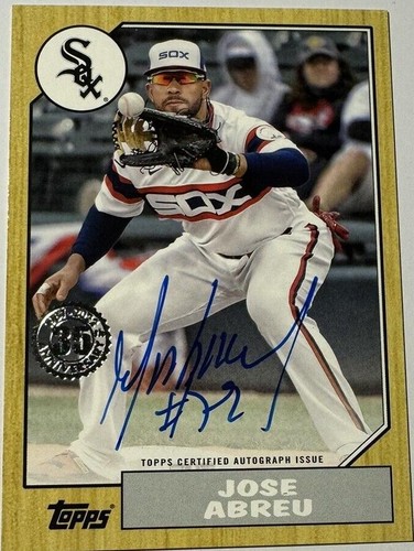 2022 Topps Series 1 - José Abreu #87BA-JAB