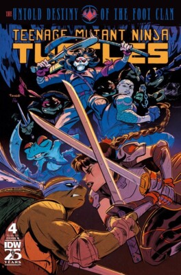 Teenage Mutant Ninja Turtles: Untold Destiny of the Foot Clan #4 CVR B 
