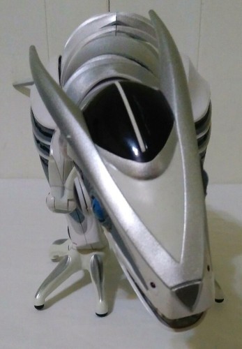 2005 WowWee White Roboraptor X Interactive Dinosaur Robot W/ REMOTE TESTED WORKS